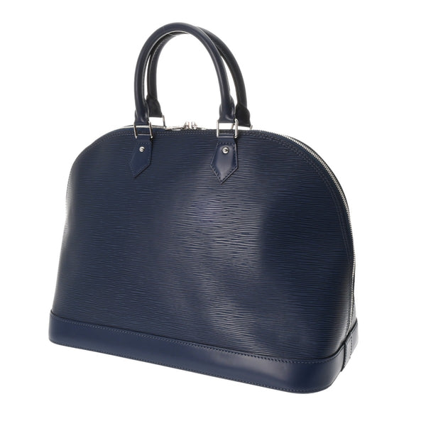 LOUIS VUITTON ルイヴィトン エピ アルマ GM インディゴブルー - レディース エピレザー ハンドバッグ ABランク 中古 銀蔵
