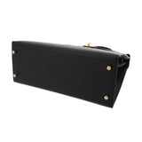 HERMES エルメス ケリー 28 外縫い 2WAY ブラック B刻印(2023年頃) レディース ヴォーエプソン ハンドバッグ 新同 中古 銀蔵