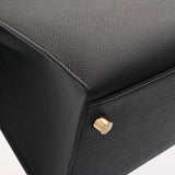 HERMES エルメス ケリー 28 外縫い 2WAY ブラック B刻印(2023年頃) レディース ヴォーエプソン ハンドバッグ 新同 中古 銀蔵