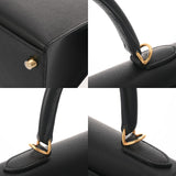 HERMES エルメス ケリー 28 外縫い 2WAY ブラック B刻印(2023年頃) レディース ヴォーエプソン ハンドバッグ 新同 中古 銀蔵