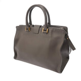 SAINT LAURENT サンローラン ベイビーカバス 2WAY グレー 394461 レディース レザー ハンドバッグ ABランク 中古 銀蔵