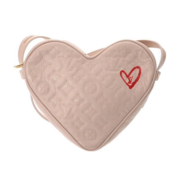 LOUIS VUITTON ルイヴィトン モノグラム サック クール フォーリンラブ モノグラムパターン ピンク M58738 レディース レザー ショルダーバッグ ABランク 中古 銀蔵