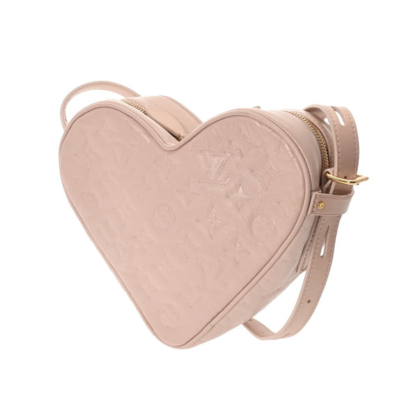 LOUIS VUITTON ルイヴィトン モノグラム サック クール フォーリンラブ モノグラムパターン ピンク M58738 レディース レザー ショルダーバッグ ABランク 中古 銀蔵