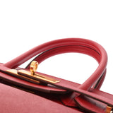 HERMES エルメス バーキン 30 ルージュカザック R刻印(2014年頃)  レディース ヴォーエプソン ハンドバッグ Aランク 中古 銀蔵