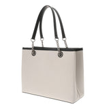 BALENCIAGA バレンシアガ ミディアム デューティーフリー ホワイト ブラック 759973 レディース キャンバス レザー トートバッグ Aランク 中古 銀蔵