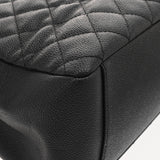 CHANEL シャネル マトラッセ GST グランドショッピングトート ブラック A50995 レディース キャビアスキン トートバッグ Aランク 中古 銀蔵