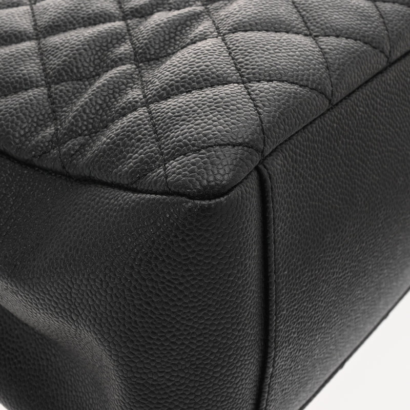 CHANEL シャネル マトラッセ GST グランドショッピングトート ブラック A50995 レディース キャビアスキン トートバッグ Aランク 中古 銀蔵