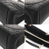 CHANEL シャネル マトラッセ GST グランドショッピングトート ブラック A50995 レディース キャビアスキン トートバッグ Aランク 中古 銀蔵