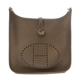 HERMES エルメス エブリン エヴリン3 PM エトゥープ A刻印(2017年頃) ユニセックス トリヨンクレマンス ショルダーバッグ Aランク 中古 銀蔵