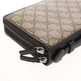 GUCCI グッチ GGスプリーム ドキュメントケース ベージュ シルバー金具 336298 メンズ GGスプリームキャンバス トラベルケース ABランク 中古 銀蔵
