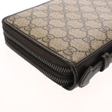 GUCCI グッチ GGスプリーム ドキュメントケース ベージュ シルバー金具 336298 メンズ GGスプリームキャンバス トラベルケース ABランク 中古 銀蔵