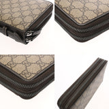 GUCCI グッチ GGスプリーム ドキュメントケース ベージュ シルバー金具 336298 メンズ GGスプリームキャンバス トラベルケース ABランク 中古 銀蔵