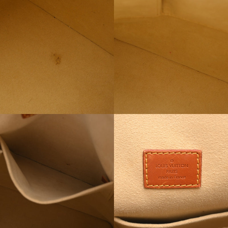 LOUIS VUITTON ルイヴィトン ノマド ロックイット トート ブラウン - メンズ レザー ハンドバッグ Bランク 中古 銀蔵