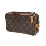LOUIS VUITTON ルイヴィトン モノグラム マルリーバンドリエール ブラウン M51828 レディース モノグラムキャンバス ショルダーバッグ Bランク 中古 銀蔵