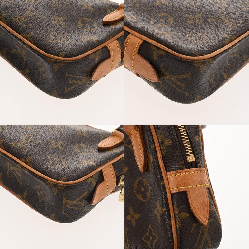 LOUIS VUITTON ルイヴィトン モノグラム マルリーバンドリエール ブラウン M51828 レディース モノグラムキャンバス ショルダーバッグ Bランク 中古 銀蔵