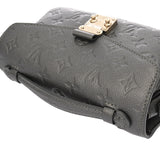 LOUIS VUITTON ルイヴィトン モノグラムアンプラント ポシェットメティス MM 2WAY ガンメタル M11998 レディース レザー ハンドバッグ Aランク 中古 銀蔵