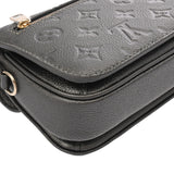LOUIS VUITTON ルイヴィトン モノグラムアンプラント ポシェットメティス MM 2WAY ガンメタル M11998 レディース レザー ハンドバッグ Aランク 中古 銀蔵