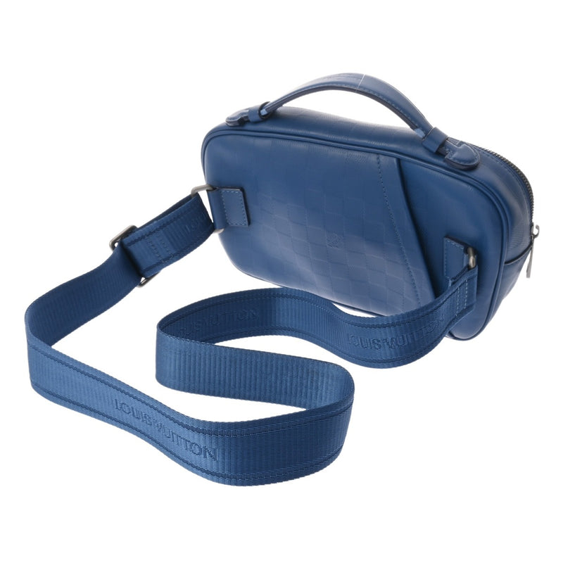 LOUIS VUITTON ルイヴィトン ダミエアンフィニ アンブレール  ネプチューン N41354 メンズ レザー ボディバッグ Bランク 中古 銀蔵