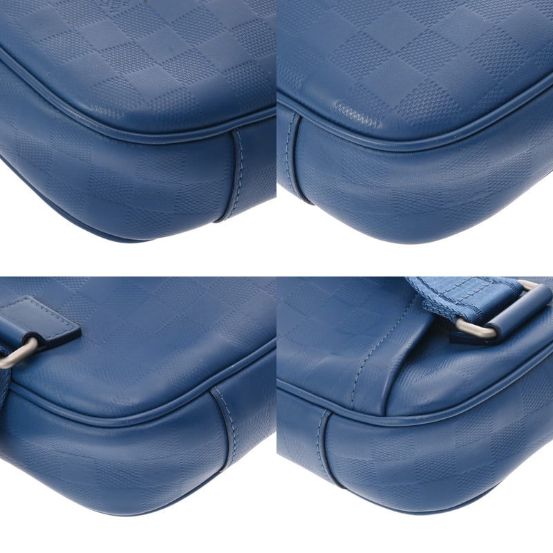 LOUIS VUITTON ルイヴィトン ダミエアンフィニ アンブレール  ネプチューン N41354 メンズ レザー ボディバッグ Bランク 中古 銀蔵