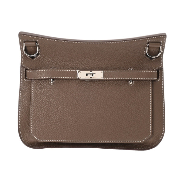 HERMES エルメス ジプシエール 28 エトゥープ □N刻印(2010年頃) レディース トリヨンクレマンス ショルダーバッグ Aランク 中古 銀蔵