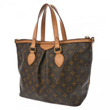 LOUIS VUITTON ルイヴィトン モノグラム パレルモ PM 2WAY ブラウン M40145 レディース モノグラムキャンバス ハンドバッグ Bランク 中古 銀蔵