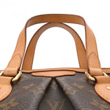 LOUIS VUITTON ルイヴィトン モノグラム パレルモ PM 2WAY ブラウン M40145 レディース モノグラムキャンバス ハンドバッグ Bランク 中古 銀蔵