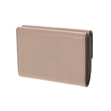 LOUIS VUITTON ルイヴィトン ポルトフォイユ ロックミニ グレージュ M69340 レディース レザー 三つ折り財布 Bランク 中古 銀蔵