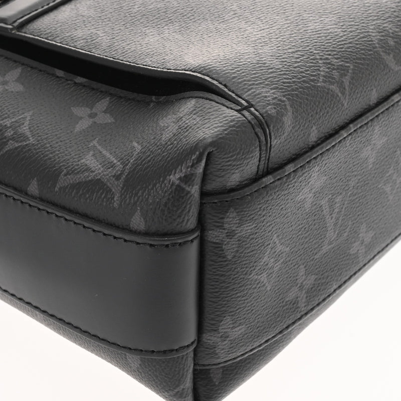 LOUIS VUITTON ルイヴィトン モノグラムエクリプス オデッセメッセンジャー PM 黒/グレー M44223 メンズ モノグラムキャンバス ショルダーバッグ Aランク 中古 銀蔵