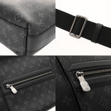 LOUIS VUITTON ルイヴィトン モノグラムエクリプス オデッセメッセンジャー PM 黒/グレー M44223 メンズ モノグラムキャンバス ショルダーバッグ Aランク 中古 銀蔵