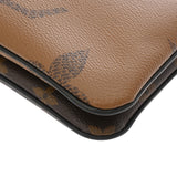 LOUIS VUITTON ルイヴィトン モノグラムジャイアント リバース ポシェットドゥーブルジップ ブラウン M69203 レディース モノグラムキャンバス ショルダーバッグ Aランク 中古 銀蔵