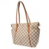 LOUIS VUITTON ルイヴィトン ダミエアズール トータリー PM 新型 ホワイト N41280 レディース ダミエアズールキャンバス トートバッグ ABランク 中古 銀蔵