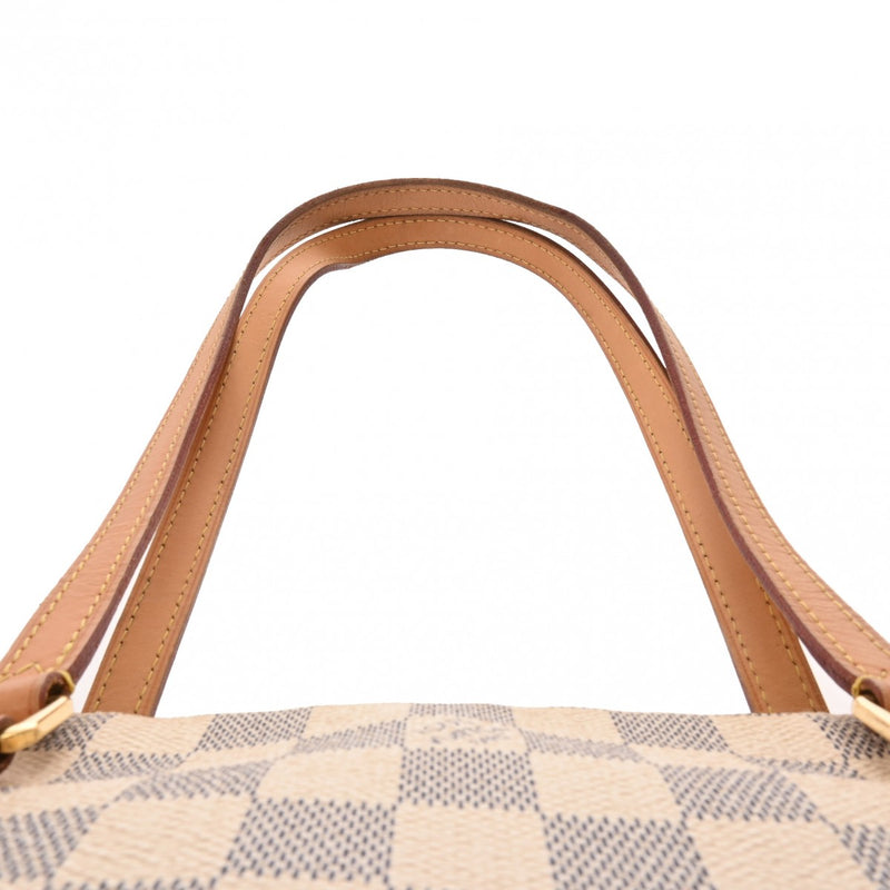 LOUIS VUITTON ルイヴィトン ダミエアズール トータリー PM 新型 ホワイト N41280 レディース ダミエアズールキャンバス トートバッグ ABランク 中古 銀蔵