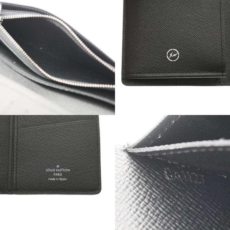 LOUIS VUITTON ルイヴィトン モノグラムエクリプス ポルトフォイユブラザ フラグメントコラボ ノワール M64438 メンズ モノグラムキャンバス 長財布 ABランク 中古 銀蔵