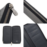 LOUIS VUITTON ルイヴィトン タイガ ジッピーウォレット ヴェルティカル ブルーマリーヌ M30510 ユニセックス レザー 長財布 Aランク 中古 銀蔵