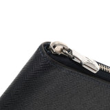 LOUIS VUITTON ルイヴィトン タイガ ジッピーウォレット ヴェルティカル ブルーマリーヌ M30510 ユニセックス レザー 長財布 Aランク 中古 銀蔵
