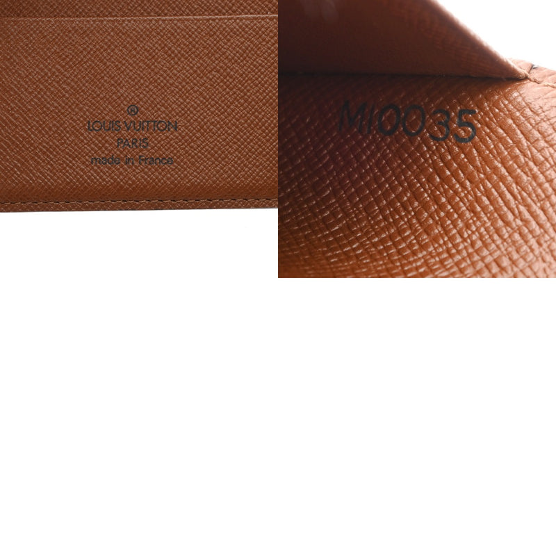 LOUIS VUITTON ルイヴィトン モノグラム クーヴェルテュール パスポール ブラウン M60181 レディース モノグラムキャンバス パスポートケース ABランク 中古 銀蔵