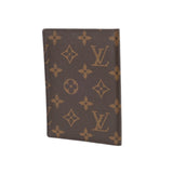 LOUIS VUITTON ルイヴィトン モノグラム クーヴェルテュール パスポール ブラウン M60181 レディース モノグラムキャンバス パスポートケース ABランク 中古 銀蔵