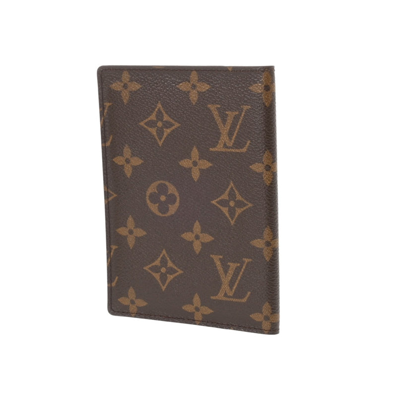 LOUIS VUITTON ルイヴィトン モノグラム クーヴェルテュール パスポール ブラウン M60181 レディース モノグラムキャンバス パスポートケース ABランク 中古 銀蔵