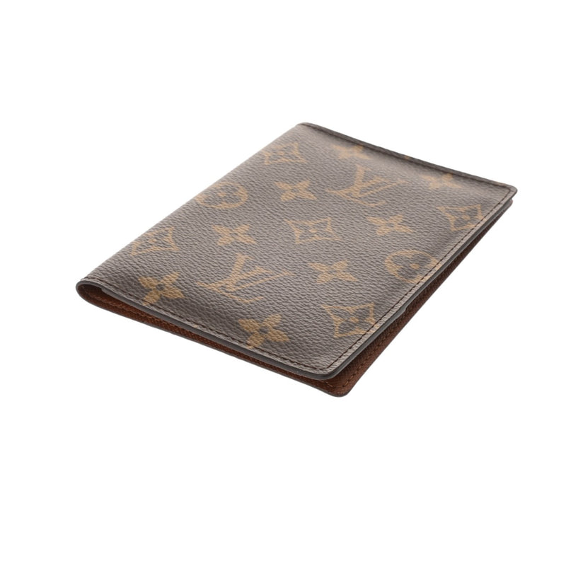 LOUIS VUITTON ルイヴィトン モノグラム クーヴェルテュール パスポール ブラウン M60181 レディース モノグラムキャンバス パスポートケース ABランク 中古 銀蔵