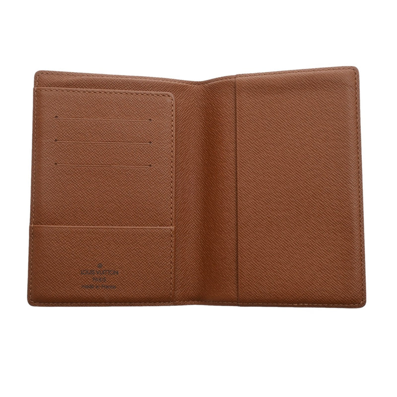 LOUIS VUITTON ルイヴィトン モノグラム クーヴェルテュール パスポール ブラウン M60181 レディース モノグラムキャンバス パスポートケース ABランク 中古 銀蔵