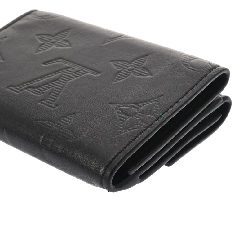 LOUIS VUITTON ルイヴィトン モノグラムシャドウ ディスカバリー コンパクトウォレット ブラック M67631 メンズ レザー 三つ折り財布 ABランク 中古 銀蔵