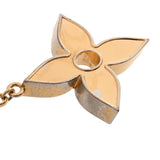 LOUIS VUITTON ルイヴィトン フルール ドゥ モノグラム ブラック/ゴールド M67119 レディース メタル キーホルダー Cランク 中古 銀蔵