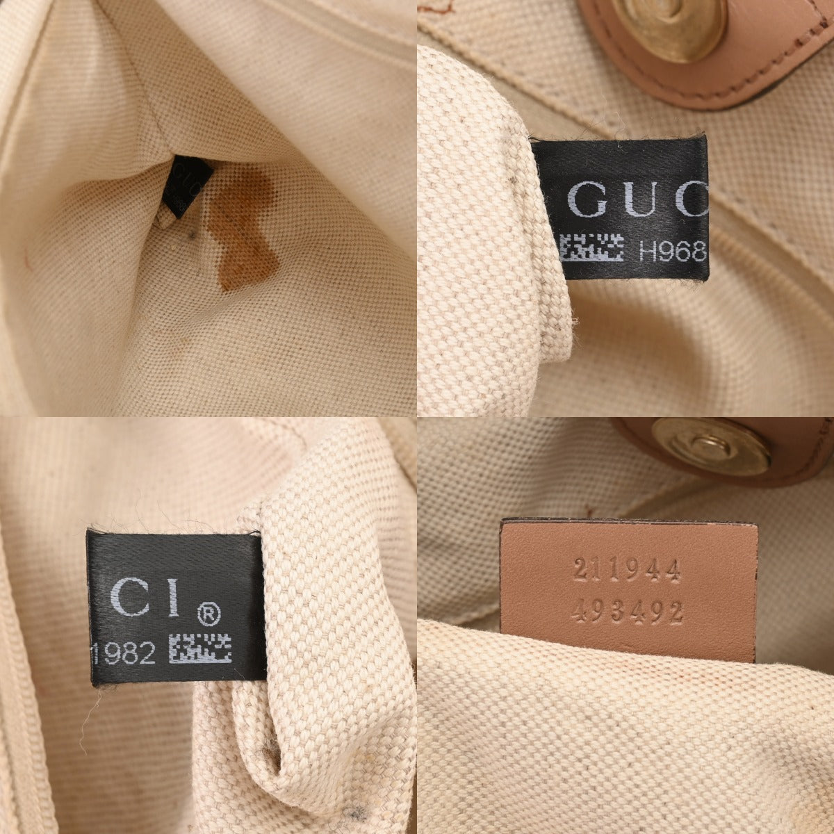 Gucci ベージュ レザーハンドバッグ(値下げ中) 値下げOK Gucci ベージュ レザー ハンドバッグ