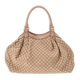 GUCCI グッチ スーキー ハンドバッグ ベージュ 211944 レディース キャンバス レザー ハンドバッグ Bランク 中古 銀蔵