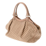 GUCCI グッチ スーキー ハンドバッグ ベージュ 211944 レディース キャンバス レザー ハンドバッグ Bランク 中古 銀蔵