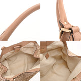 GUCCI グッチ スーキー ハンドバッグ ベージュ 211944 レディース キャンバス レザー ハンドバッグ Bランク 中古 銀蔵