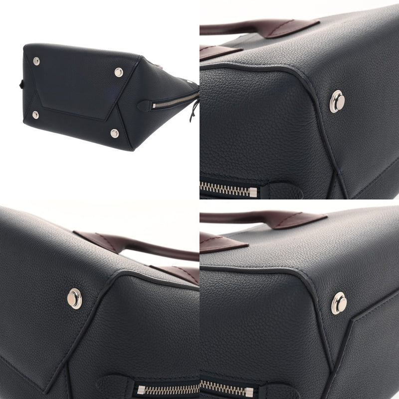 LOUIS VUITTON ルイヴィトン フリーダム 2WAY ネイビー ボルドー M54842 レディース カーフ ショルダーバッグ Aランク 中古 銀蔵