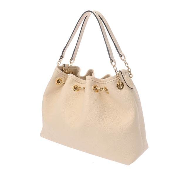 LOUIS VUITTON ルイヴィトン モノグラムアンプラント LVバンドル クレーム M25452 レディース レザー ショルダーバッグ Aランク 中古 銀蔵