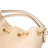 LOUIS VUITTON ルイヴィトン モノグラムアンプラント LVバンドル クレーム M25452 レディース レザー ショルダーバッグ Aランク 中古 銀蔵
