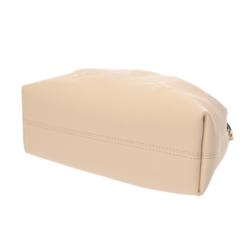 LOUIS VUITTON ルイヴィトン モノグラムアンプラント LVバンドル クレーム M25452 レディース レザー ショルダーバッグ Aランク 中古 銀蔵